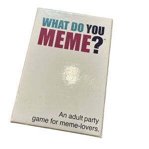 WHAT DO YOU MEME? Adult Party Game Complete New